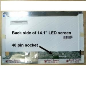 Lcd Portatil 14.1" 1280x800 40 Pins Especial Led Ltn141At06