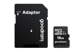 Micro Sdhc 16GB Goodram Class10 + Adaptador