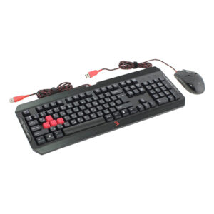 TECLADO + RATO GAMING BLOODY (Q100+S2) USB - BLACK