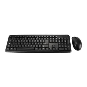 Conjunto Teclado + Rato Usb 2.0 Preto