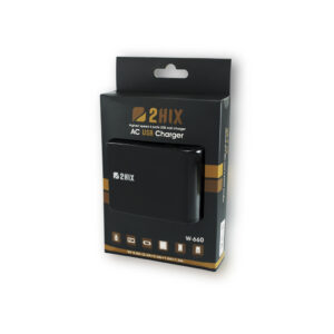 Carregador Parede 2Hix 4*Usb (2*2.4A+2*1.0A) Preto