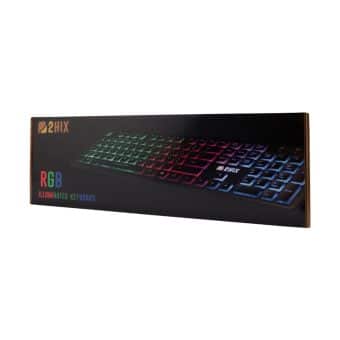 Teclado 2HIX KI101 Retro-Iluminado RGB Usb 2.0 - LIMIFIELD