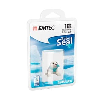 Pen Drive Animalitos Emtec BabySeal 16Gb Usb2.0