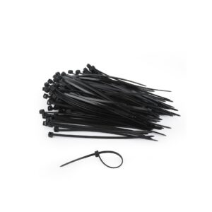 Braçadeiras Gembird Nylon 100*2.5mm Pack 100Uni Pretas