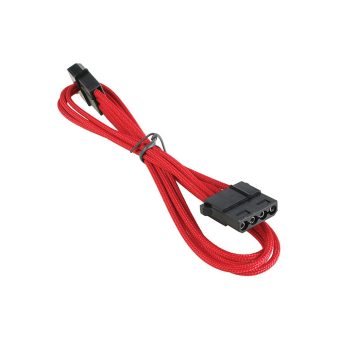 Cabo Sleevado BitFenix Alchemy Molex 45Cm Vermelho/Preto - LIMIFIELD