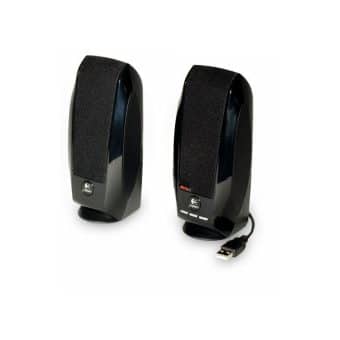 Colunas Logitech S150 2.0 USB Pretas - LIMIFIELD