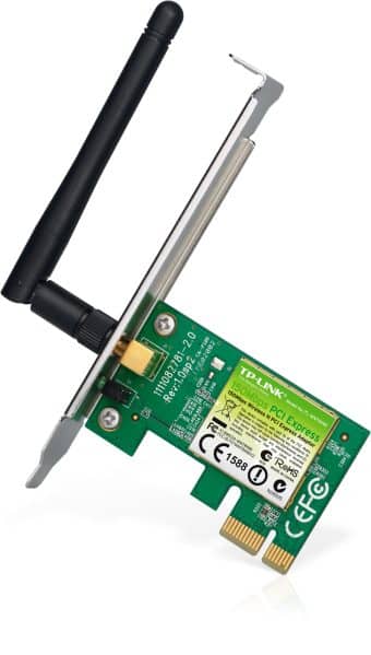 PLACA REDE TP-LINK WIRELESS N 150MBPS PCI-E