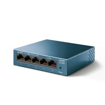 Switch TP-Link 5 Portas Gigabit LS105G Metal