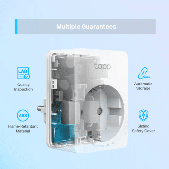 Tomada de Corrente Wifi TapoP100 SmartHome