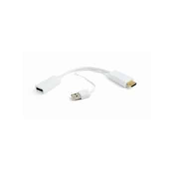 Adaptadpr Hdmi para DisplayPort Branco