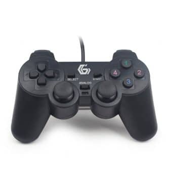 Gamepad USB Vibration e Analogico para PC - Novo