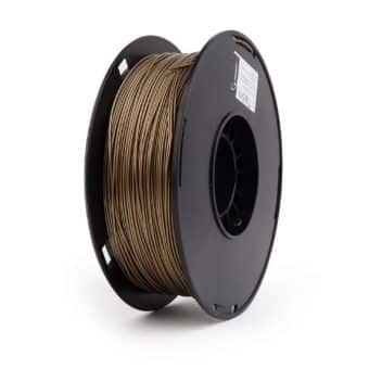 Filamento para Impressora 3D PLA 1.75mm 1Kg Latão com metal na composição