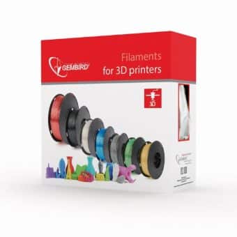 Filamento para Impressora 3D PLA 1.75mm 0.8Kg Carbono