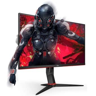 Monitor Gaming Aoc 24" IPS Preto Led 1ms 75Hz