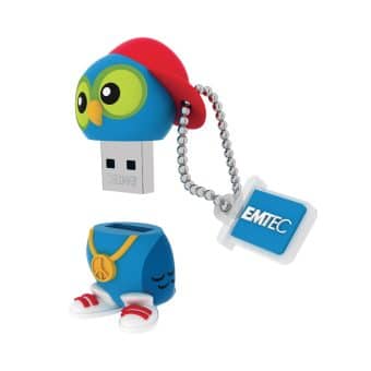 Pen Drive Animalitos Emtec Dj Owl 16Gb Usb2.0