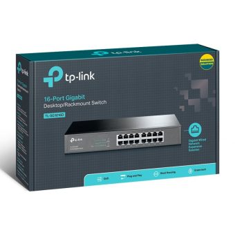 Switch TP-LINK SG1016 16PORTAS Gigabit Rack