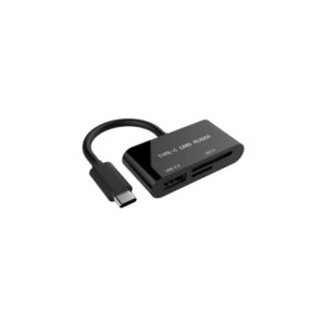 Adaptador e eitor de cartões SD, Micro SD, Usb2.0 Para Type-C