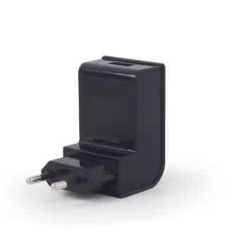 Carregador Gembird USB 2.1A Preto Curvo