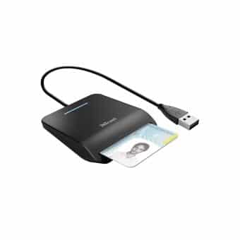 Leitor de Cartões Cidadão Usb 2.0 Preto