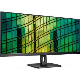 Monitor Aoc 34" Q34E2A Led IPS UW-UXGA 21:9 Hdmi Dp Colunas