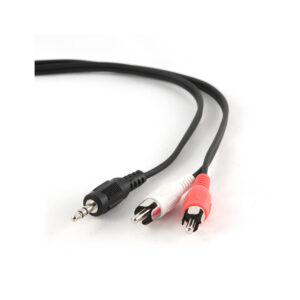 Adaptador 3.5mm Stereo para Ficha RCA 5Metros