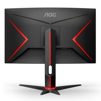 Monitor Aoc 27" Curvo Preto Led 0.5ms 240Hz FreeSync