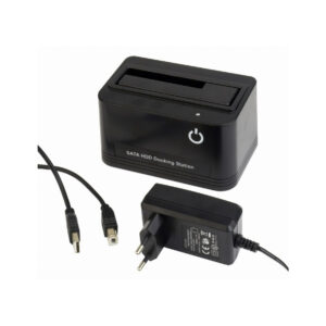 Docking Station USB 2.0 Para Discos 2.5 e 3.5 Preta