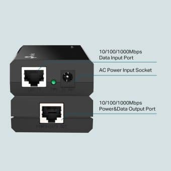 Adaptador TP-Link Gigabit PoE Injector