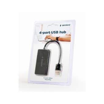 Hub Usb Gembird 4Portas Preto