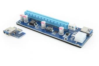 Placa Gembird Riser Para PCI-E Com Usb 3.0