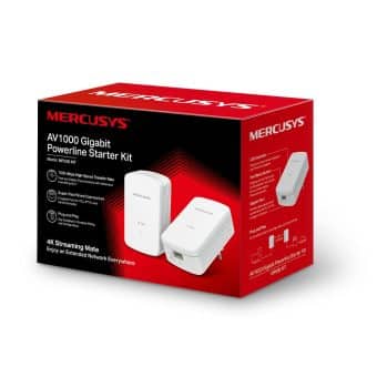 Powerline MERCUSYS 1000Mbps para Pc's IPTV's Consolas