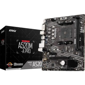 Motherboard MSI A520M-A Pro Skt AM4 2DDr4