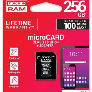 Micro Sd Goodram 256Gb Class 10 UHS + Adaptador