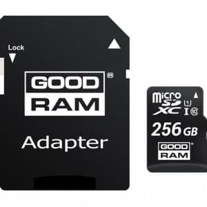 Micro Sd Goodram 256Gb Class 10 UHS + Adaptador