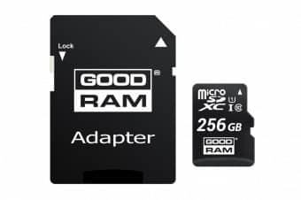 Micro Sd Goodram 256Gb Class 10 UHS + Adaptador