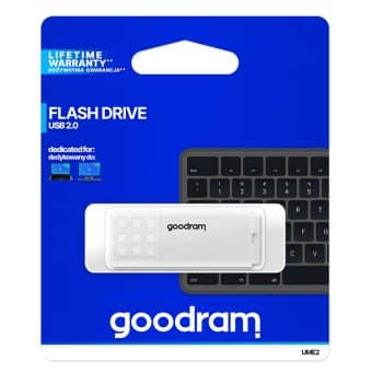 Pen Drive Goodram 128Gb UME2 USB 2.0 Branca