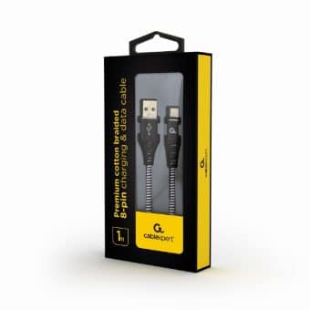 Cabo Usb 2.0 Para Lightning 1Mt Pretocinza Blister