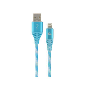 Cabo Usb 2.0 Para Lightning 1Mt Turquesa Blister