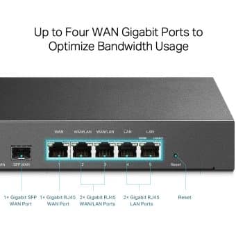 Router TP-Link SafeStream Gigabit Multi-WAN VPN - ER7206