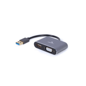 Adaptador Usb 3.0 para HDMI + VGA 15Cm