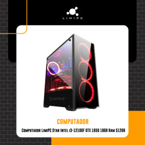 Computador-LimiPC-Star-Intel-i3-12100F-GTX-1650-16GB-Ram-512GB