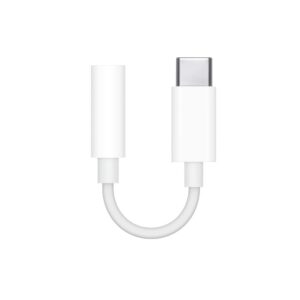 Adaptador Apple MU7E2ZM/A USB Tipo-C para Auriculares 3.5mm