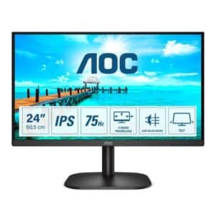 Monitor AOC 23.8" FullHd 24B2XD IPS 75Hz Preto