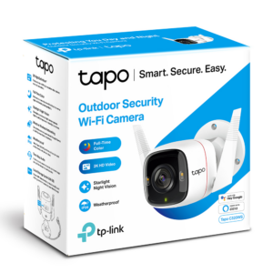 Câmara de Vide vigilância TP-Link Tapo C320WS 2K Wi-Fi Exterior IP66