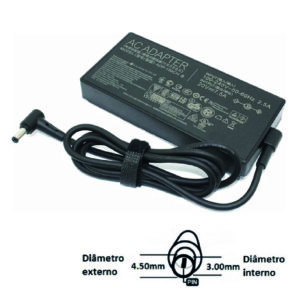 Transformador Original Asus 20V 7.5A 4.5mmx2.9mm 150W