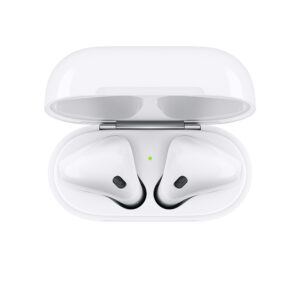 Auriculares Bluetooth Apple AirPods V2 com Estojo de Carga 4