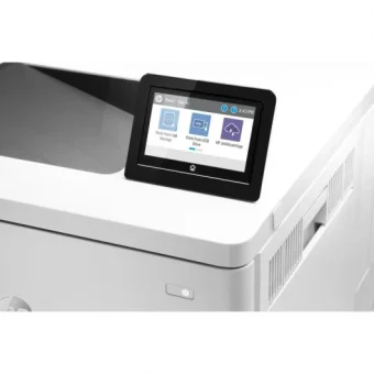 Impressora Laser Color HP LaserJet Enterprise M555DN Dúplex Branca