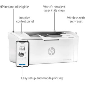 Impressora Laser Monocromo HP LaserJet M110w WiFi Branca 3