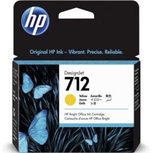 Tinteiro Original HP nº712 Amarelo