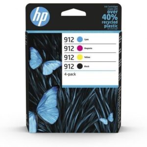 Tinteiro Original HP nº912 Multipack Preto Magenta Azul Amarelo